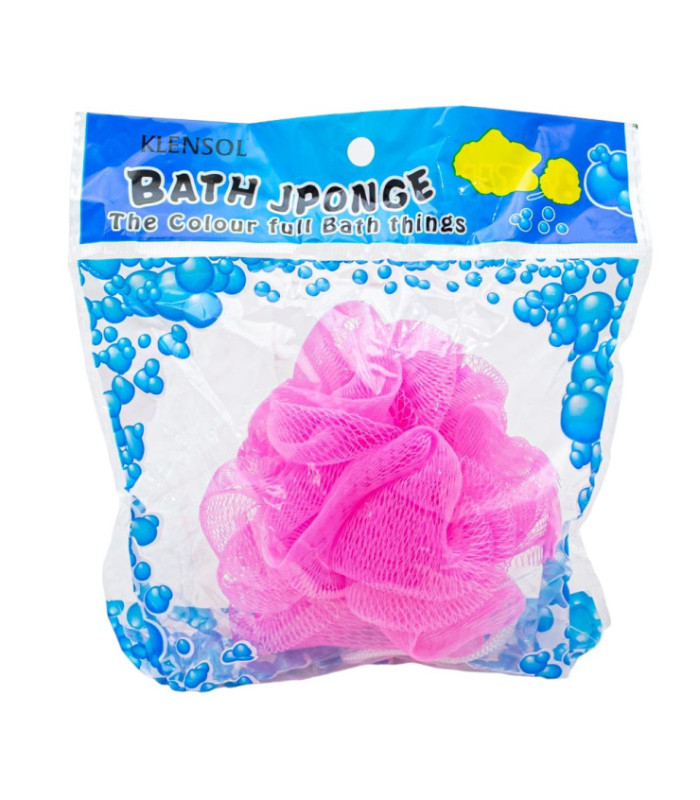 Esponja de baño exfoliante