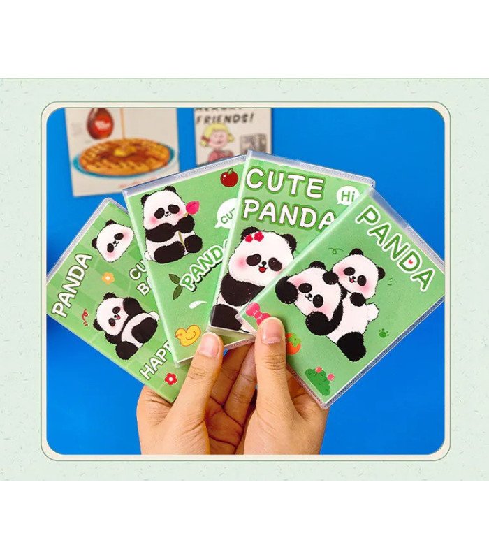 ANOTADOR PANDA 10.7x7.5CM 64HJ