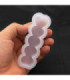 Molde de silicona 5 corazones 32x95mm