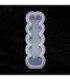 Molde de silicona 5 corazones 32x95mm