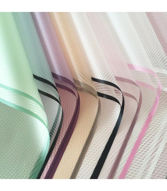 Papel coreano líneas y bordes 57x57cm