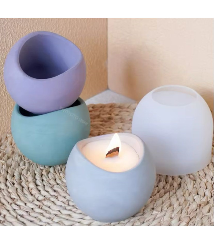 Molde de silicona compotera liso 89x72x52mm