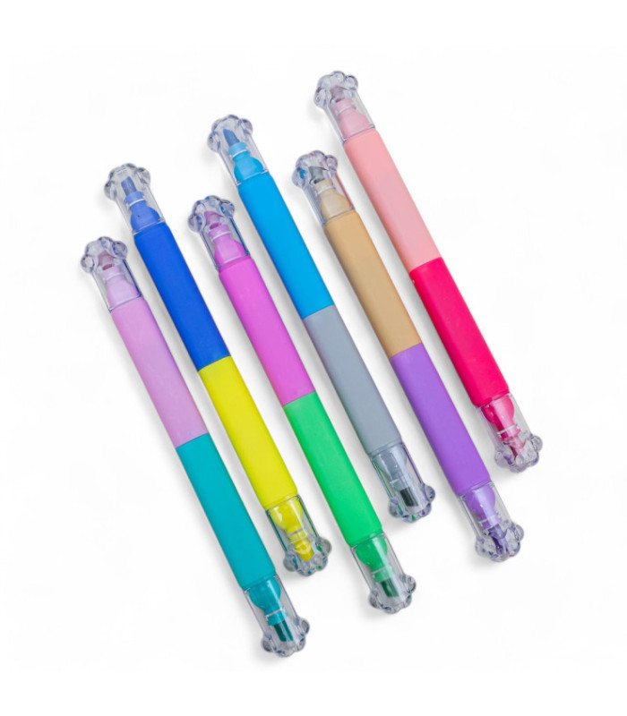 Resaltador de 12 colores separable