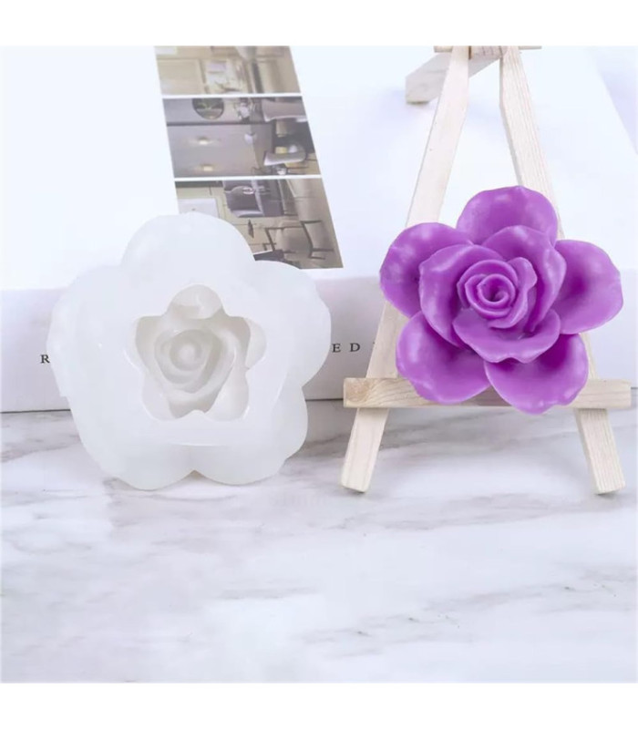 Molde de silicona rosa 81x37mm