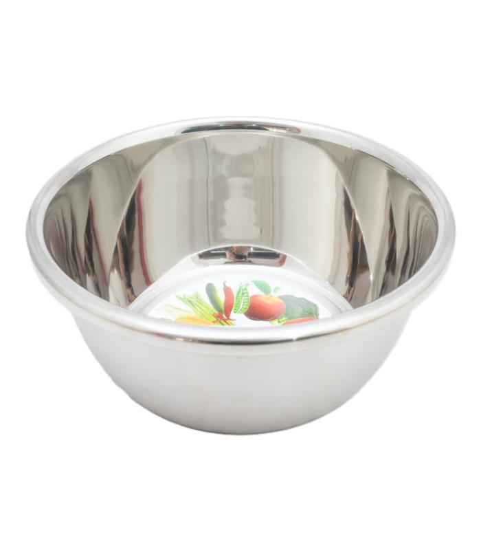 Bandeja inoxidable hondo 26cm