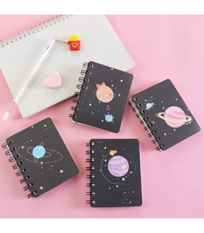 ANOTADOR PLANETA HOJA SIN RAYA