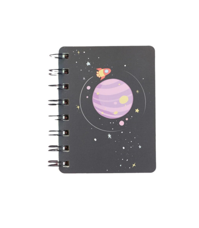 ANOTADOR PLANETA HOJA SIN RAYA