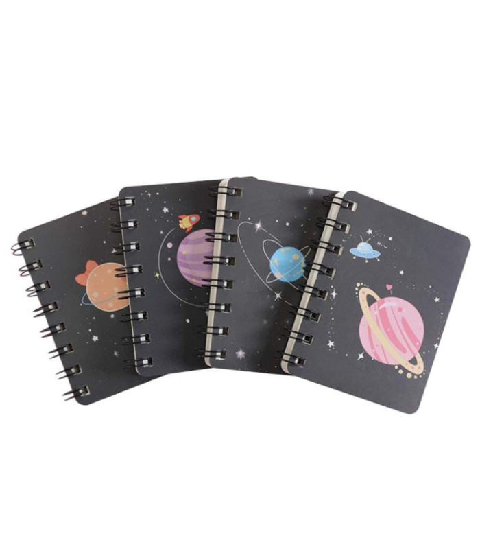 ANOTADOR PLANETA HOJA SIN RAYA