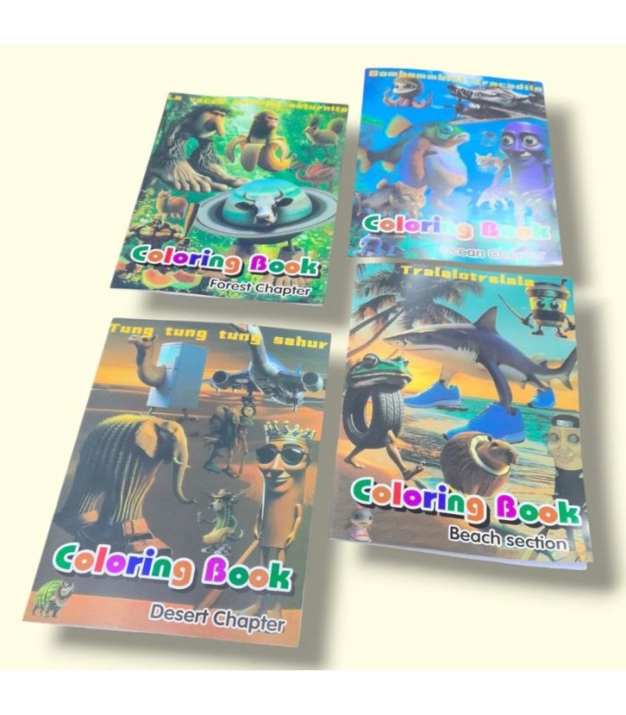 LIBRO P/ PINTAR ANIMALES 16PAG