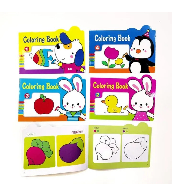 LIBRO P/ PINTAR ANIMALES SURTIDO