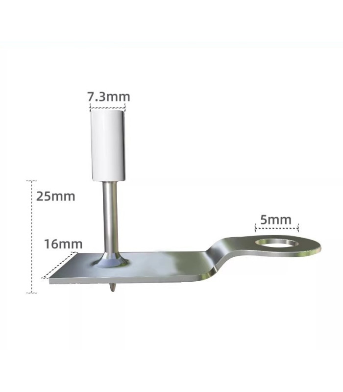 CLAVO POLVORA GANCHO 100PC