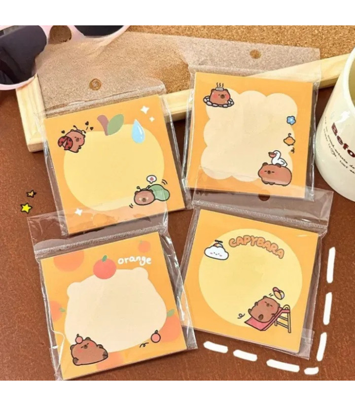 ANOTADOR CAPYBARA 8CM