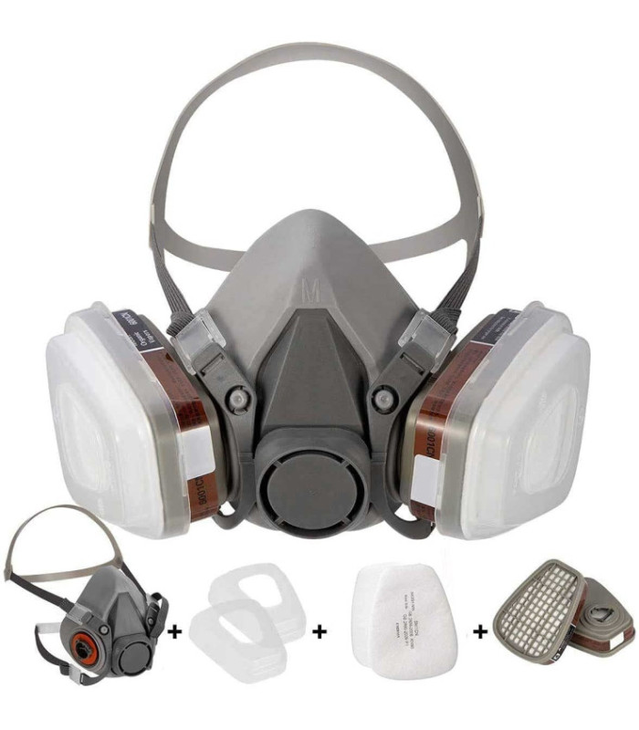 MASCARA RESPIRADOR 6200 CON 10 FILTRO