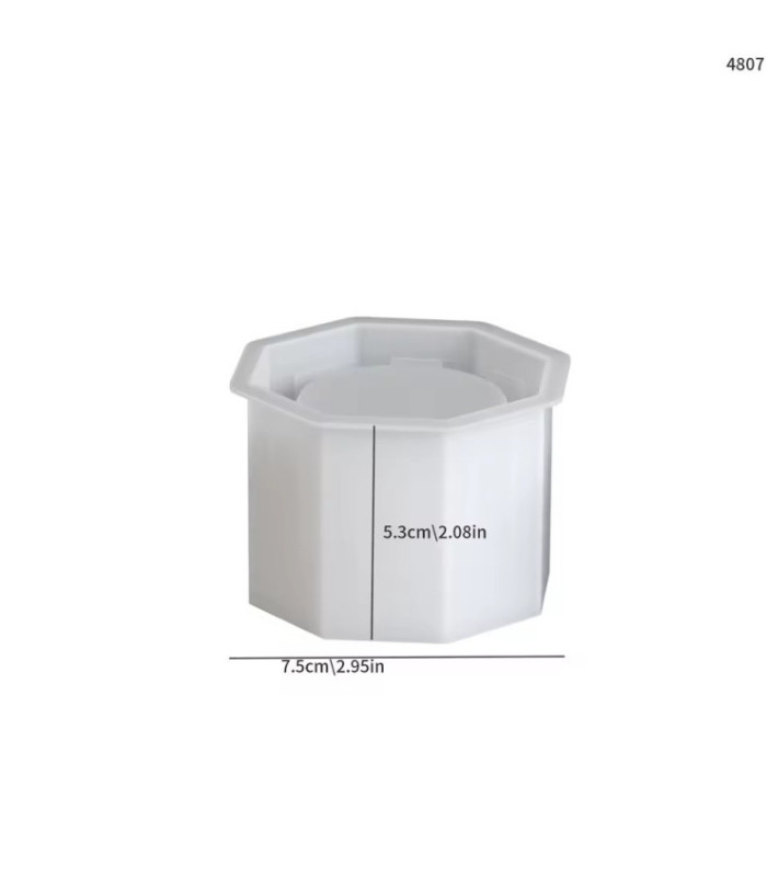 MS FRASCO OCTAGONAL 8x5.5CM