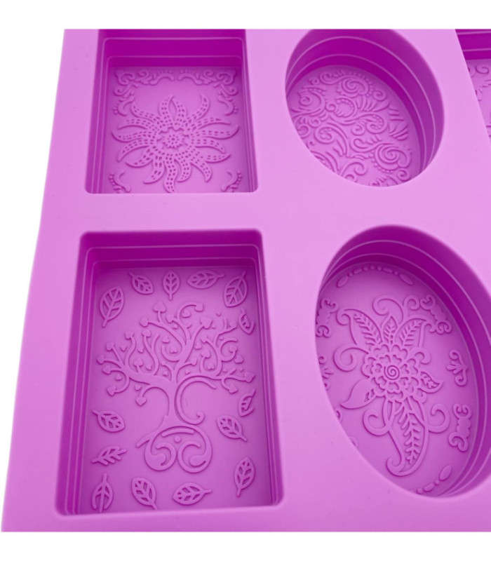 MS RECTANGULAR Y OVALADO 6 DIV 21.2x19.2CM