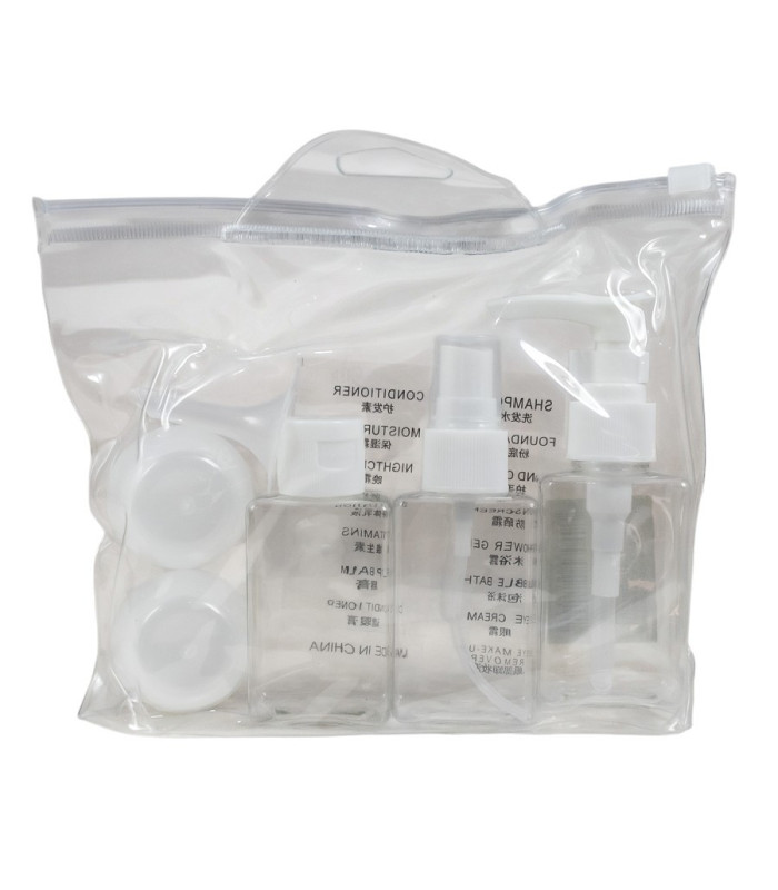 SET DE FRASCO DISPENSADOR IDENTIFICADOR 5PCS 50ML