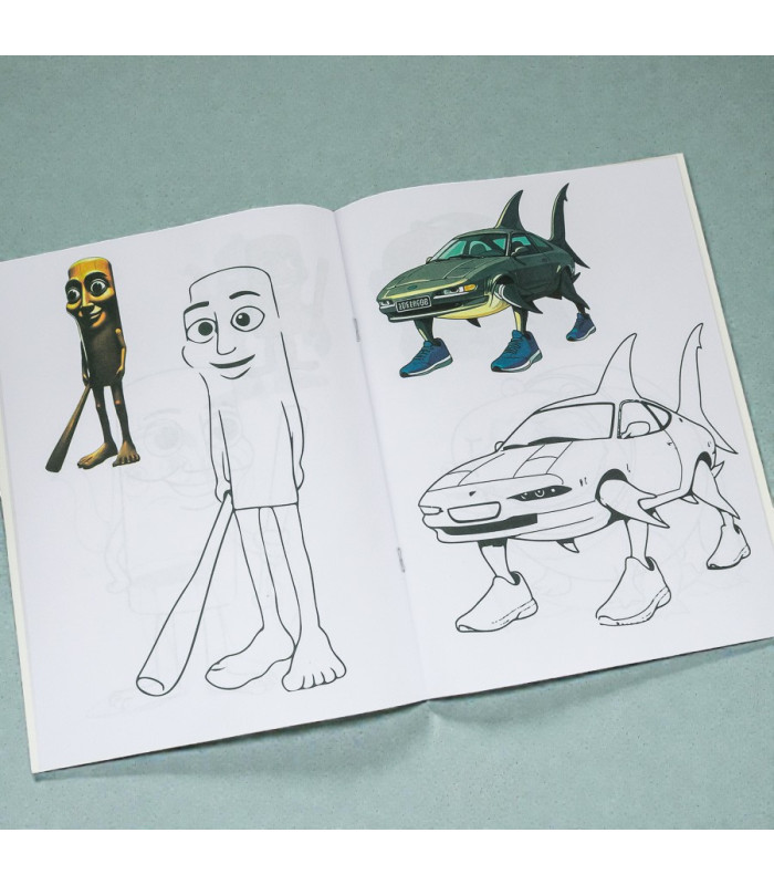 LIBRO P/ PINTAR ANIMALES 16PAG