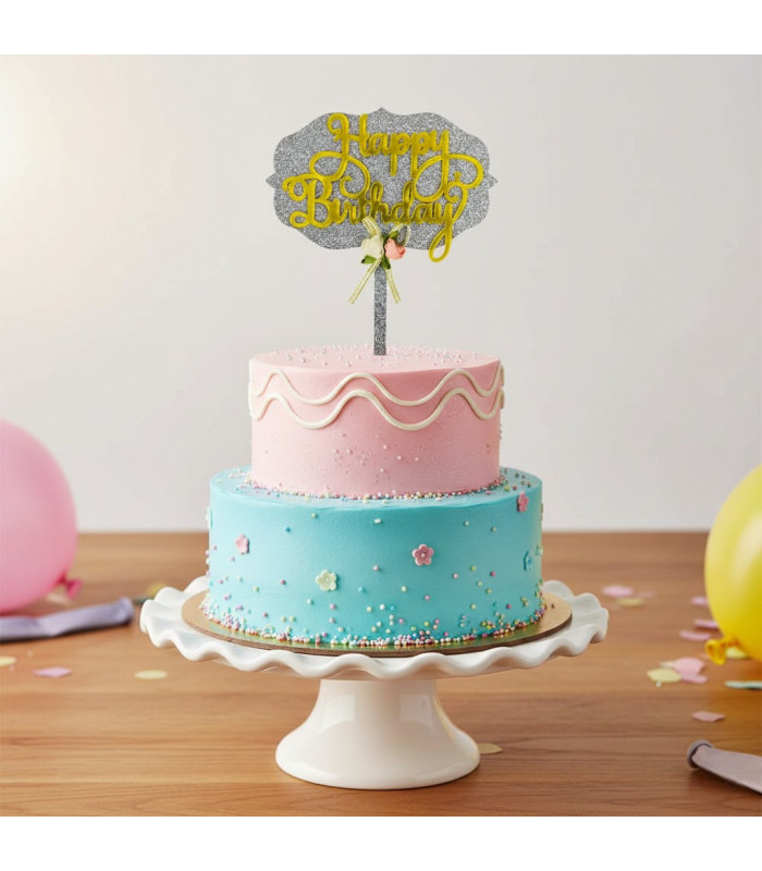 TOPPER HAPPY BIRTHDAY MADERA