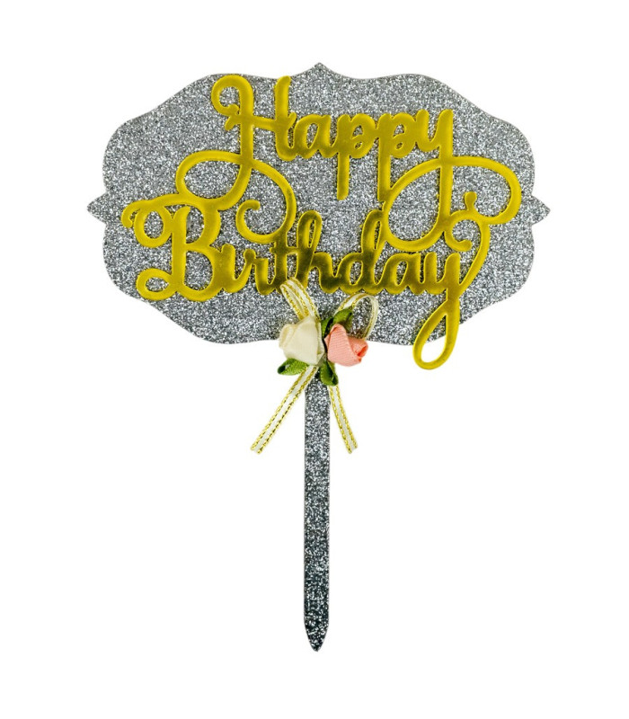 TOPPER HAPPY BIRTHDAY MADERA