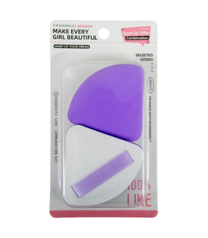SET DE ESPONJA TRIANGULAR 2PC
