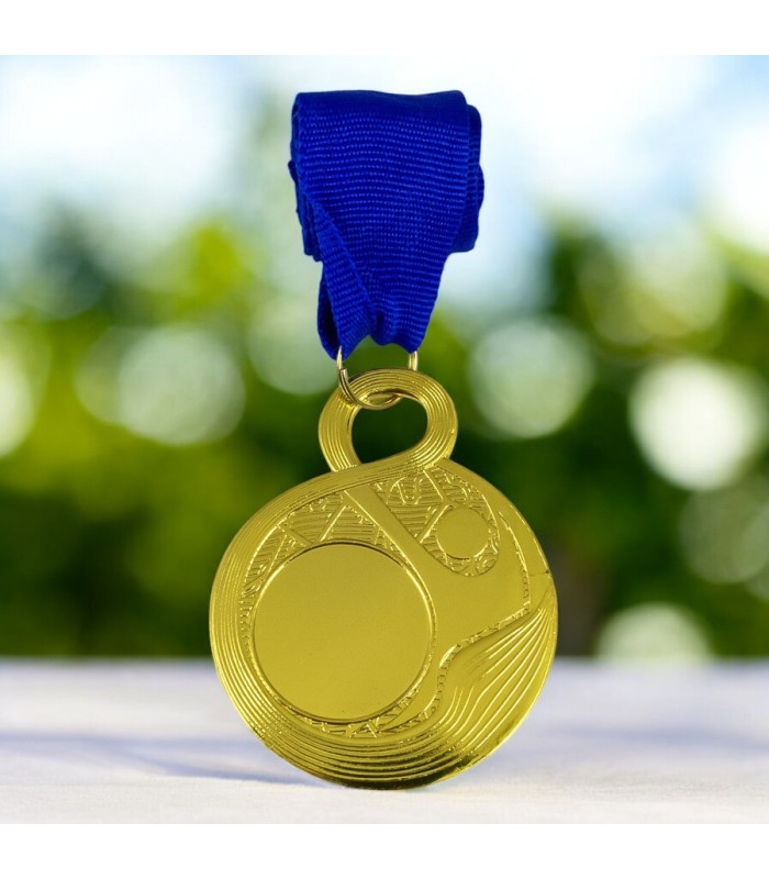 MEDALLA METALICA ALEGORICO 5CM ORO