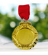 MEDALLA METALICA 6.5CM ORO