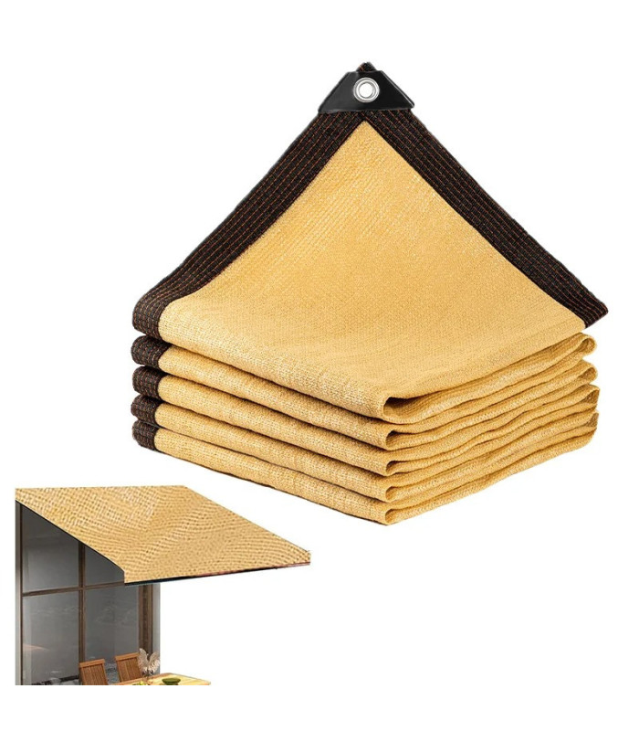 MALLA MEDIA SOMBRA 2X2M CON ARGOLLA