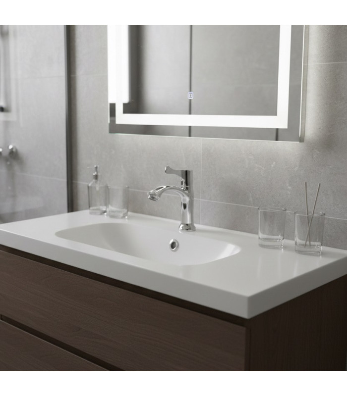 GRIFO LAVATORIO FRIO W-02 GALVANIZADO TESO