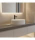 GRIFO LAVATORIO ALTO FRIOW-39-1 30CM NEGRO TESO