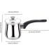 PAVA INOX CON MANIJA