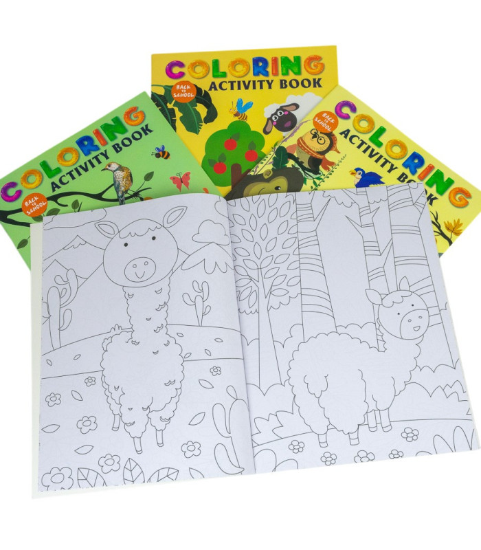LIBRO P/ PINTAR ANIMALES 32PAG