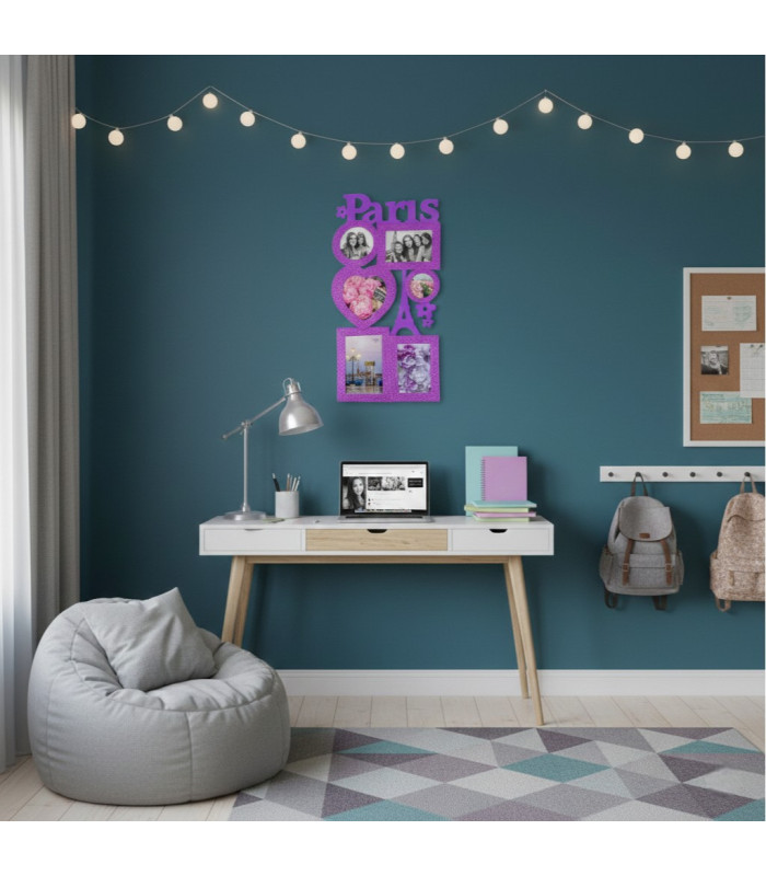 Porta retrato de goma eva surtido 30x63cm