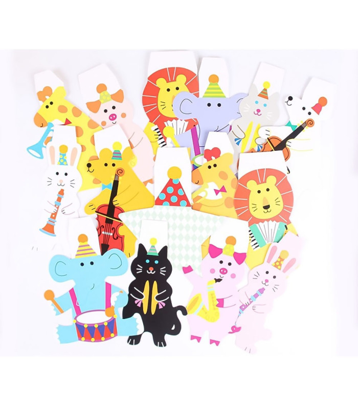 Cartel para cumpleaños forma animales 2.50m