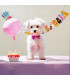 Cartel para cumpleaños forma animales 2.50m
