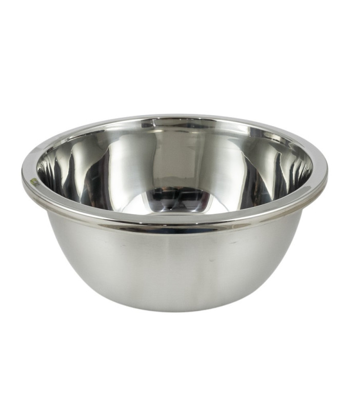 Bandeja inoxidable hondo 30cm con medida