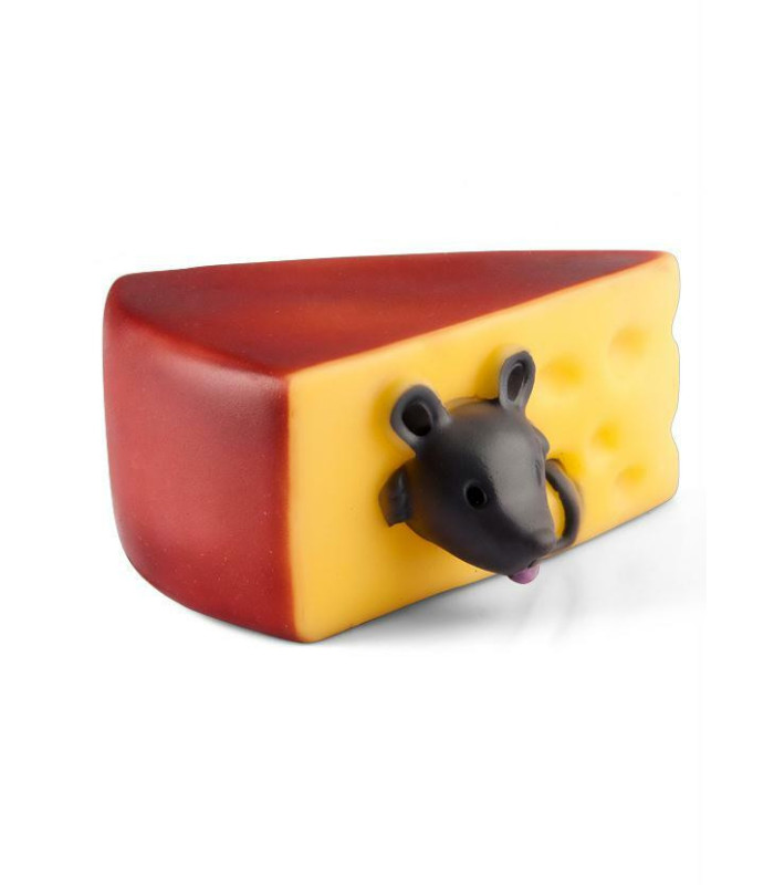 Juguete para mascota forma de queso