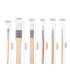 Set de pinceles mango de madera 6pc GIORGIONE
