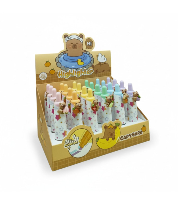 RESALTADOR DOBLE PUNTA SURTIDO XC-504