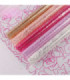 PAPEL COREANO ROSAS TRANSPARENTE 57CM 20PCS