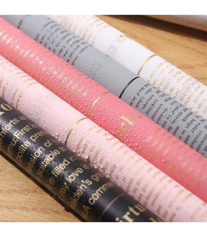 PAPEL COREANO PERIODICO VINTAGE 57CM 20PCS