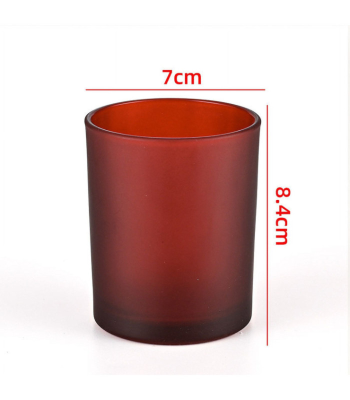 FRASCO CILINDRICO MARRON 200ML 8.4x7CM