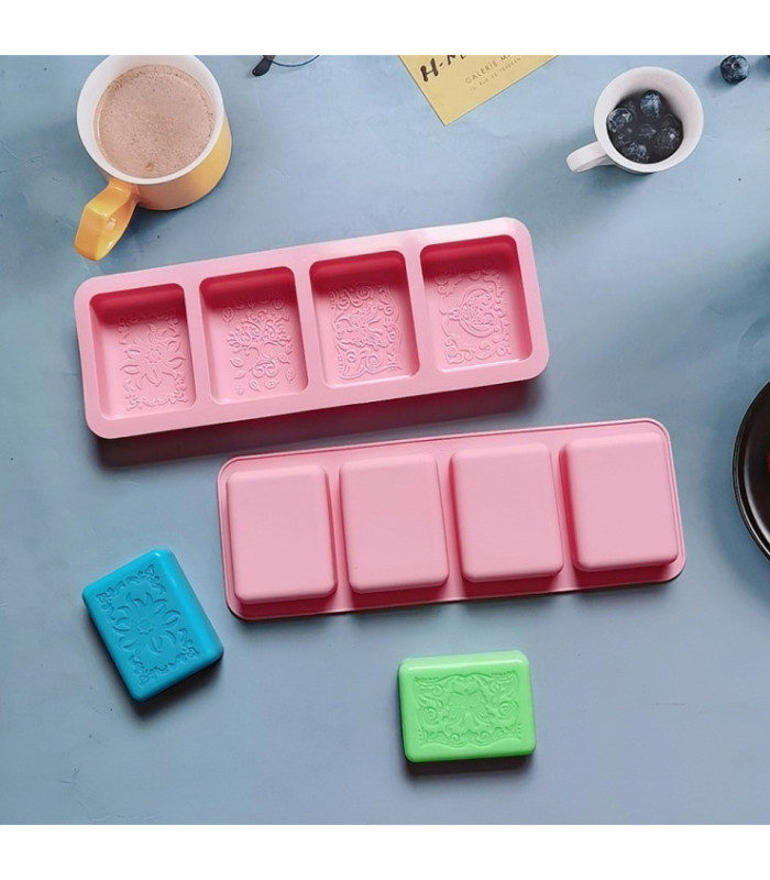 MS JABON CUADRADO 4 DIVI 26.5x9.5CM