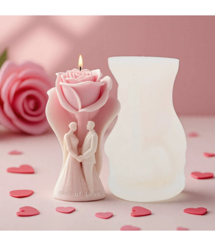 MS PAREJA Y ROSA 66x101MM