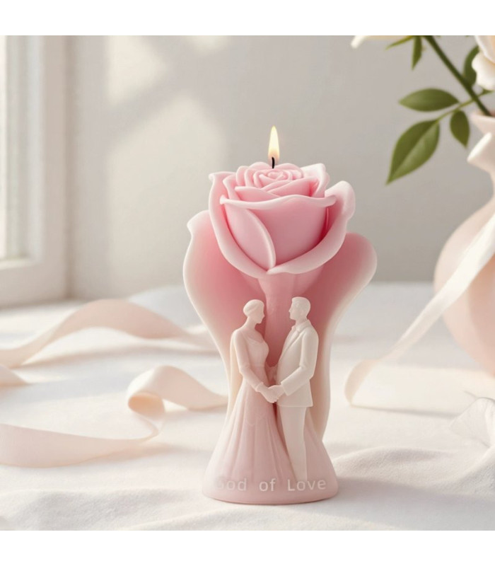 MS PAREJA Y ROSA 66x101MM