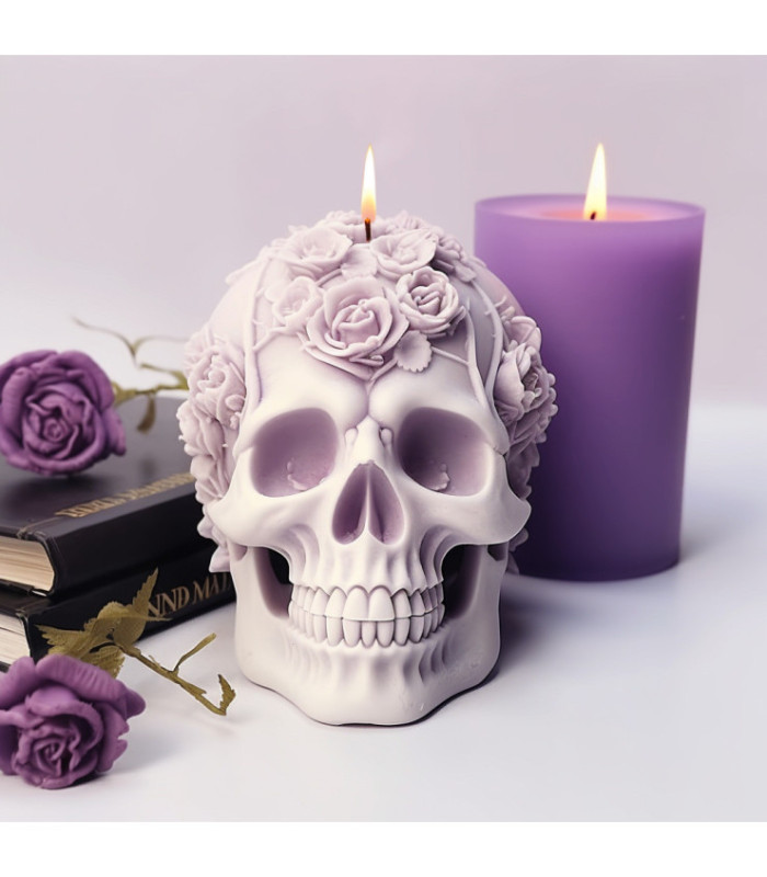 MS CALAVERO CON ROSAS 77x99MM