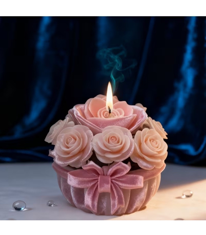 MS MACETA CON ROSA 79x81MM