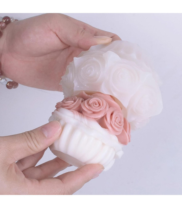 MS MACETA CON ROSA 79x81MM