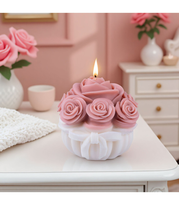 MS MACETA CON ROSA 79x81MM