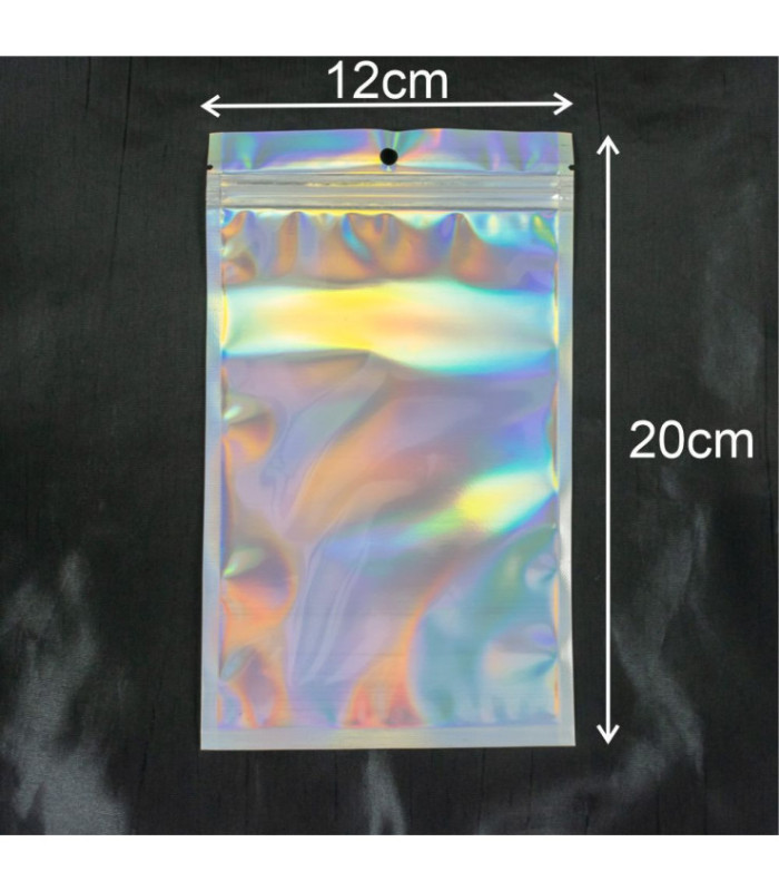 BOLSITA DOYPACK HOLOGRAFICA 20x12CM 30PCS