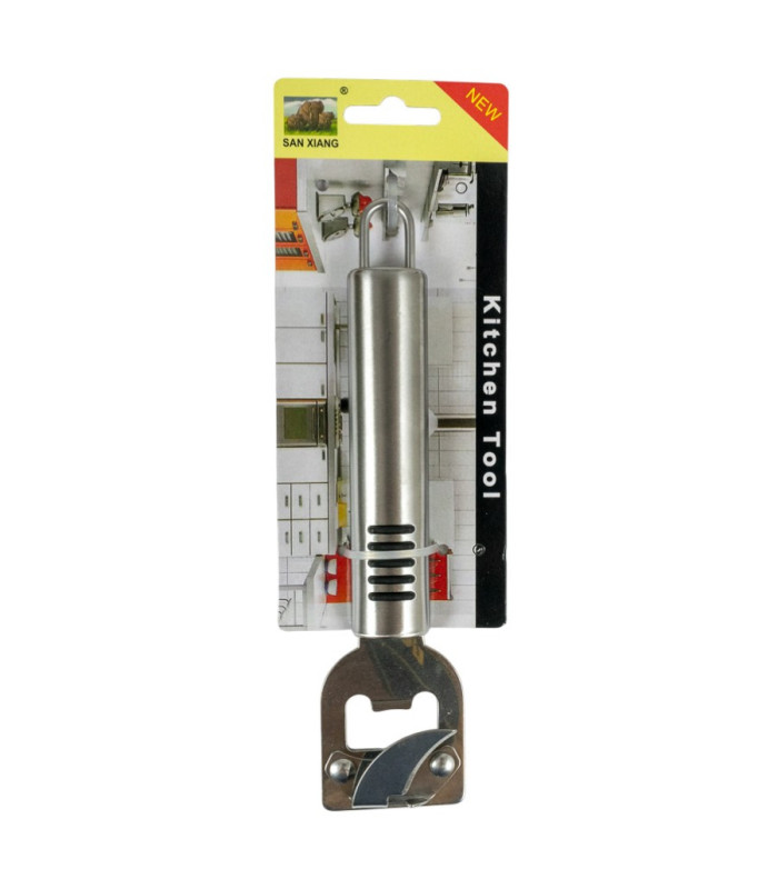 Abridor de acero inoxidable para latas